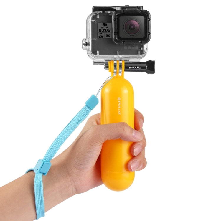 PULUZ schwimmender Handgriff Bobber mit Handschlaufe für GoPro, Insta360, DJI und andere Action-Kameras, Bobber Handgriff