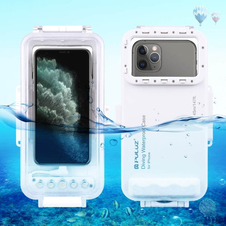 PULUZ 45m Waterproof Diving Case for iPhone – Underwater Photo & Video Housing