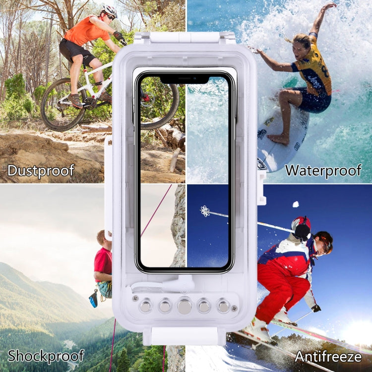 PULUZ 45m Waterproof Diving Case for iPhone – Underwater Photo & Video Housing
