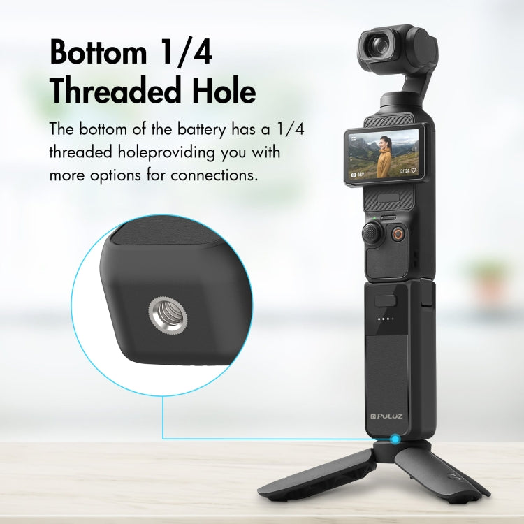 PULUZ 2800mAh Battery Grip for DJI Osmo Pocket 3