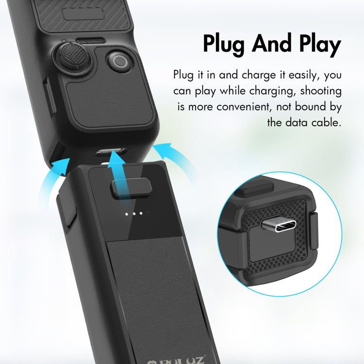 PULUZ 2800mAh Battery Grip for DJI Osmo Pocket 3
