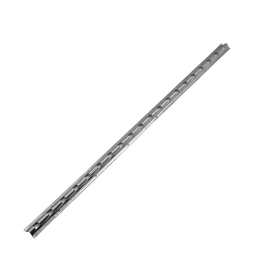 PVC Strip Curtain Hook-On Rail – 1m Galvanised Steel Mounting Rail
