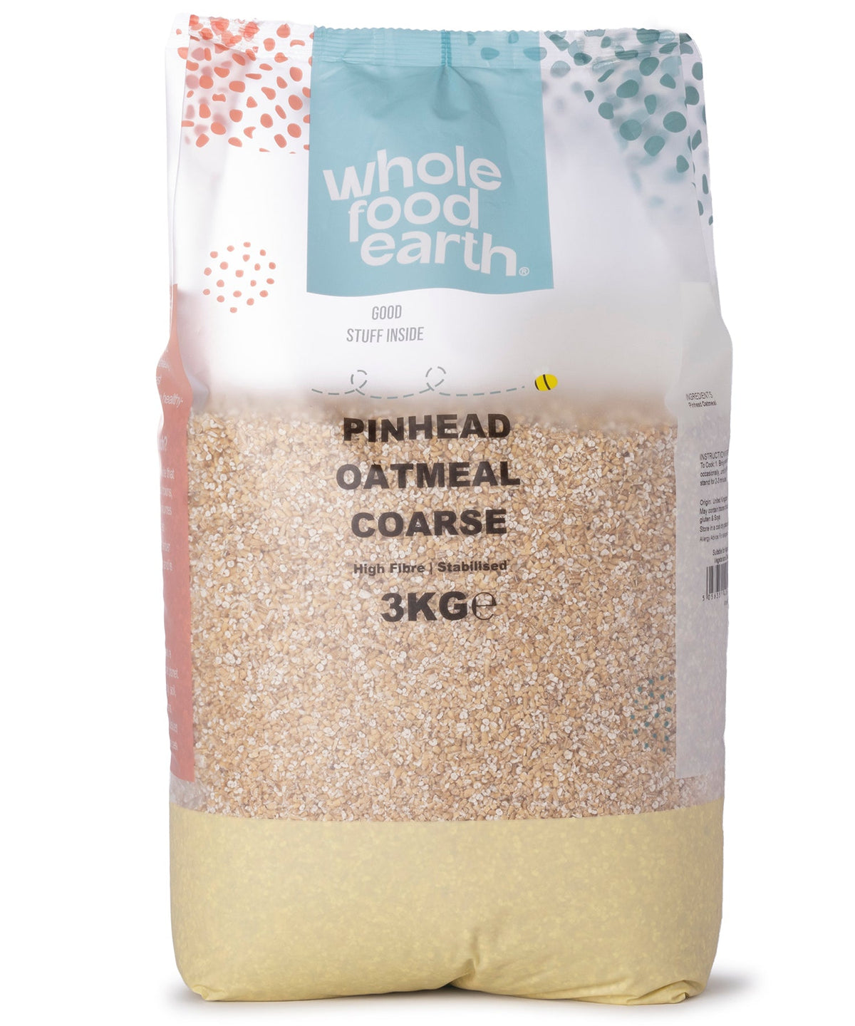 Harina de avena gruesa estabilizada