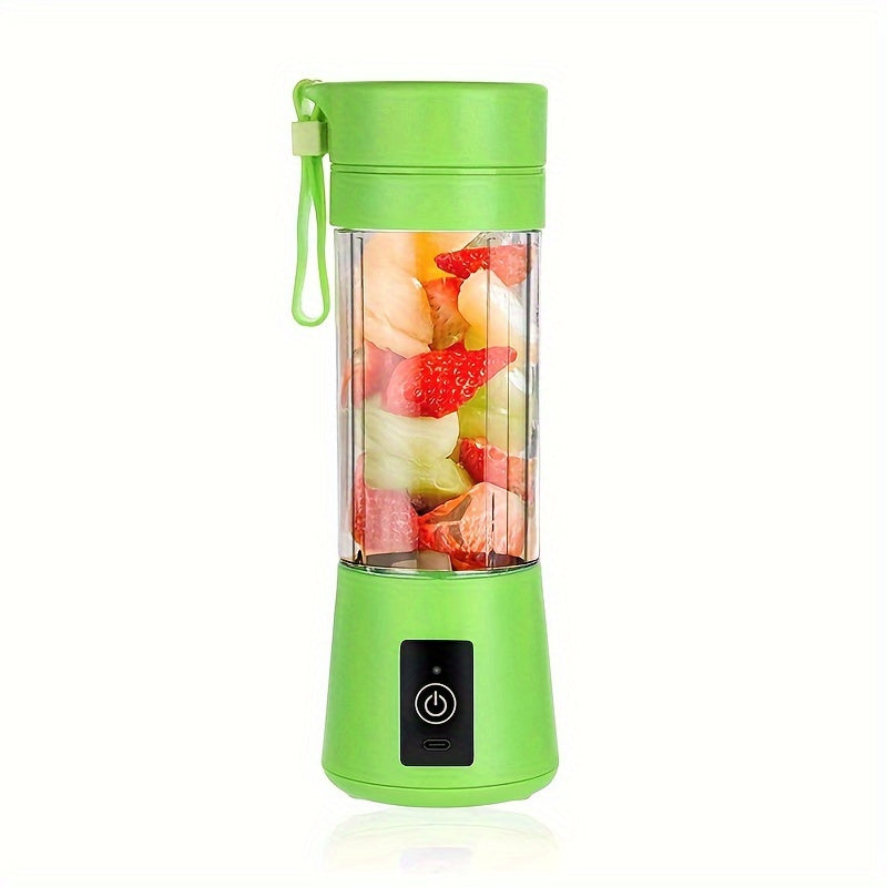 Portable USB Blender - Mini Smoothie Maker for Shakes & Juices, Rechargeable Travel Blender