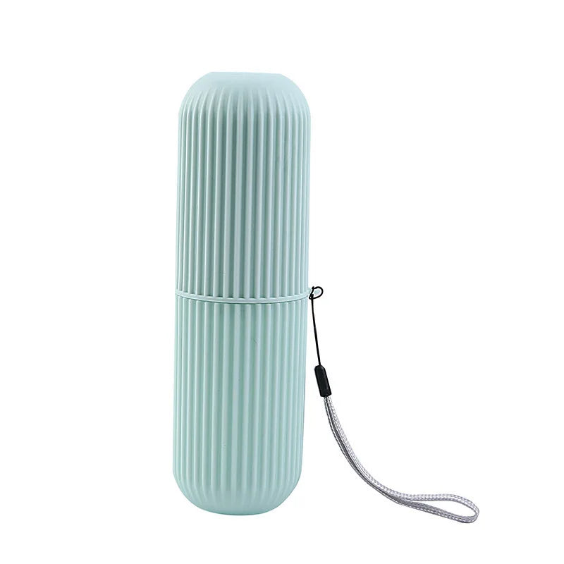 Portable Toothbrush and Toothpaste Holder Case - Travel Storage Box for Toothbrush and Toothpaste Protection