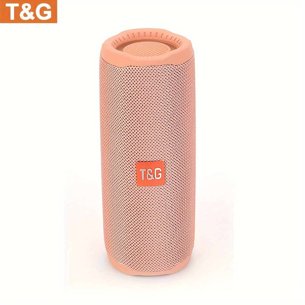 Portable Wireless Bluetooth Speaker with LED Light - Built-in Mic, Surround Sound