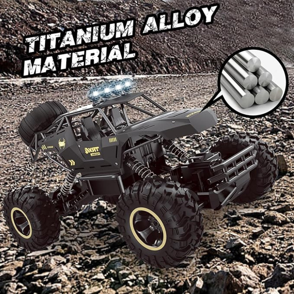 Big Powerful Monster Truck RC Off Road 4WD Metal LED Remote Control Toy Car