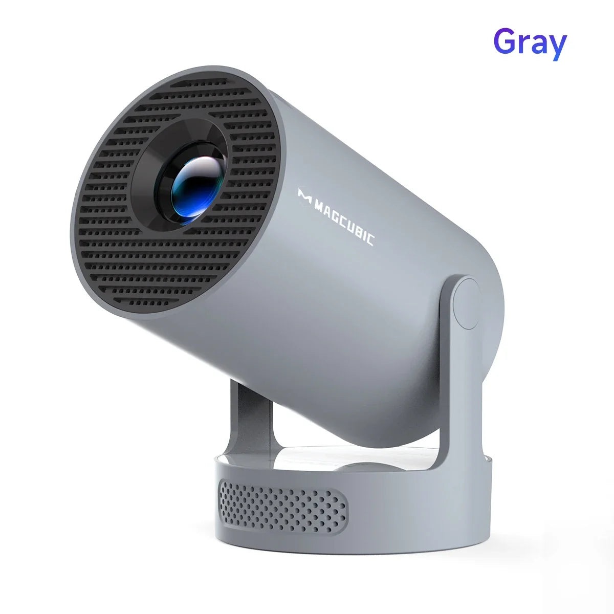Pro 4K Android 11 Portable Projector - 180 Degree Flexible Mini Cinema Projector for Outdoor & Home