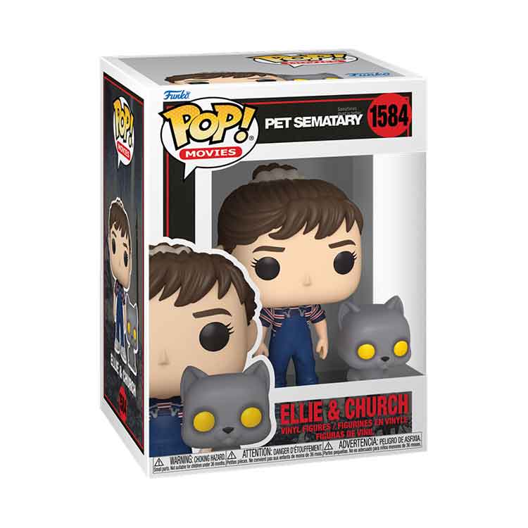 Funko POP & Buddy: Pet Sematary – Ellie & Church Vinyl Figure