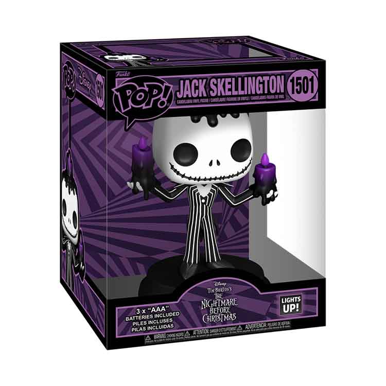 Funko POP! Super Sized: The Nightmare Before Christmas - Jack Skellington Light Up (SFX)