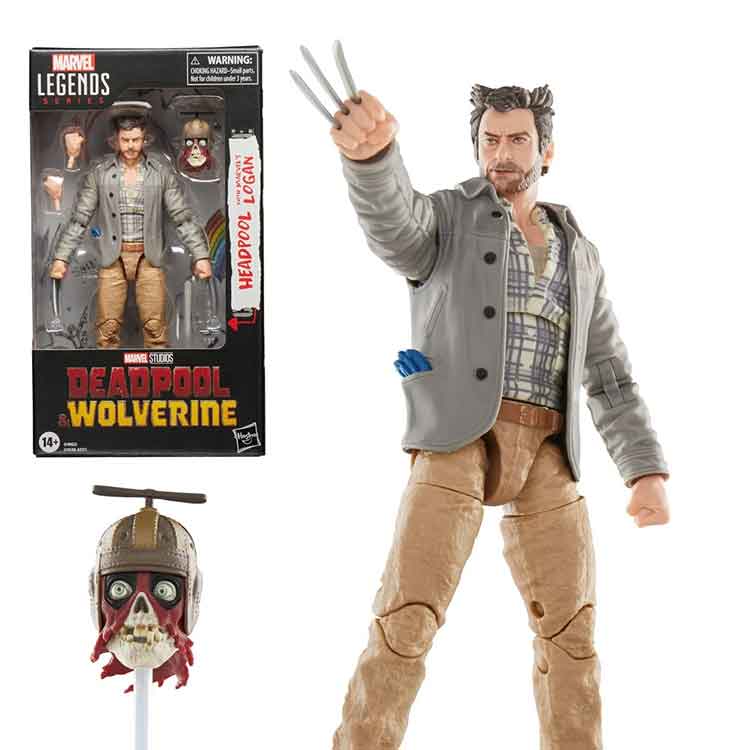 Marvel Legends Deadpool & Wolverine – Headpool with Logan 6-Inch Action Figure