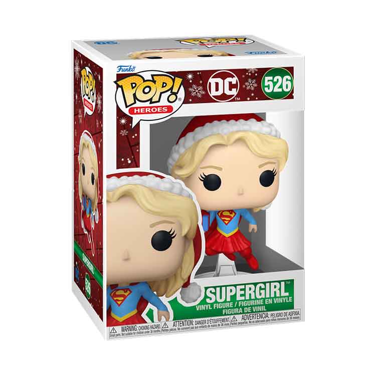 Funko POP! Heroes: Holiday '24 – Supergirl Vinyl Figure