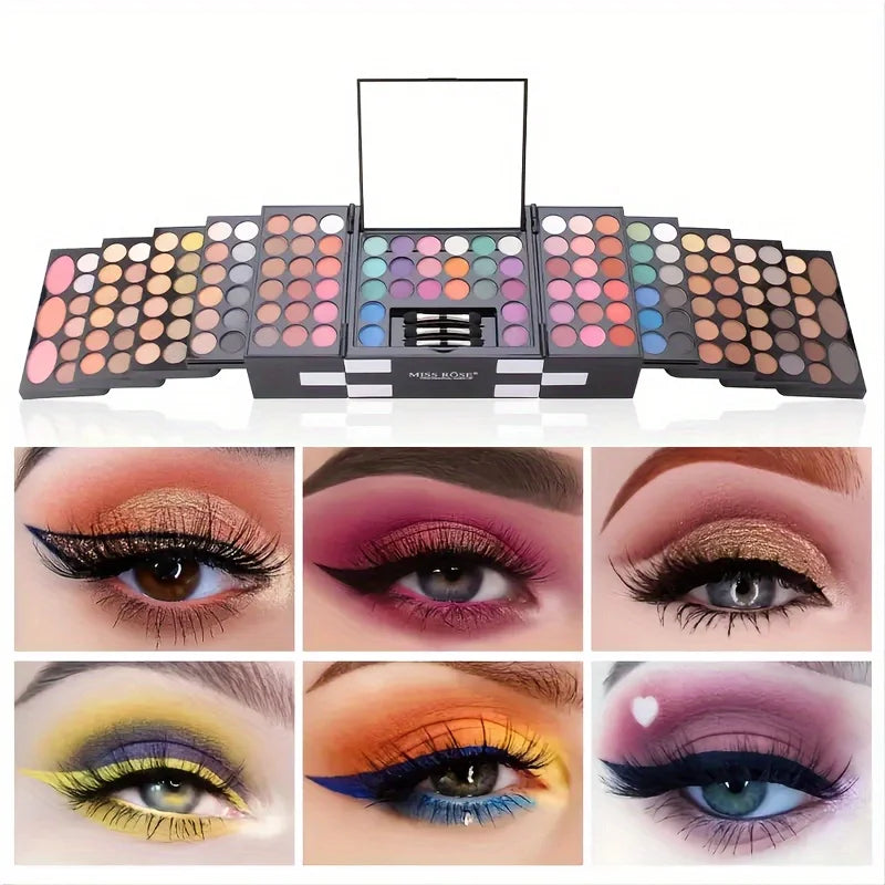 Professional Makeup Artist Kit – 142 Colour Eyeshadow Palette Blush Powder Set