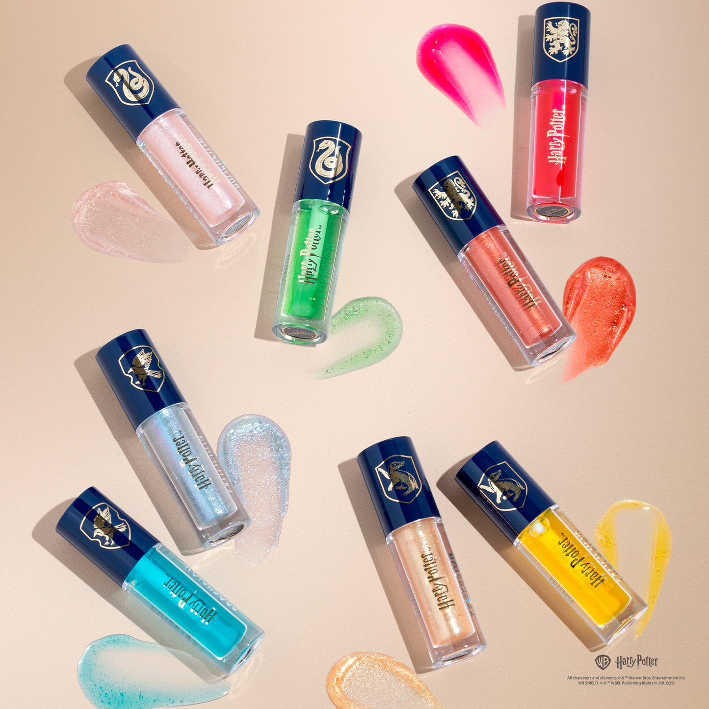 Harry Potter Hogwarts House Lip Gloss Duo Set