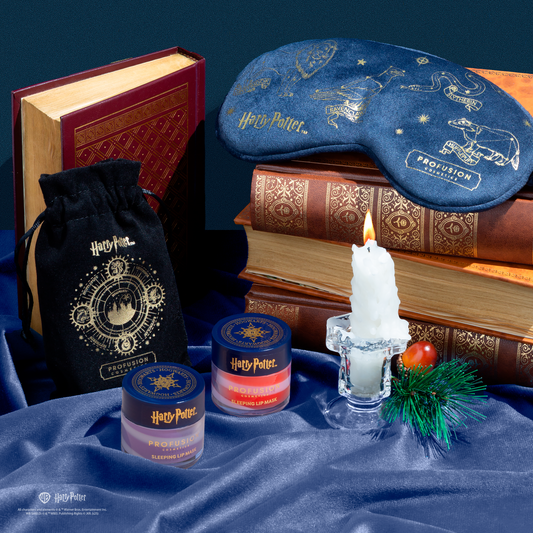 Harry Potter Hogwarts Night Set – Overnight Lip Mask Duo with Hyaluronic Acid & Vitamin E