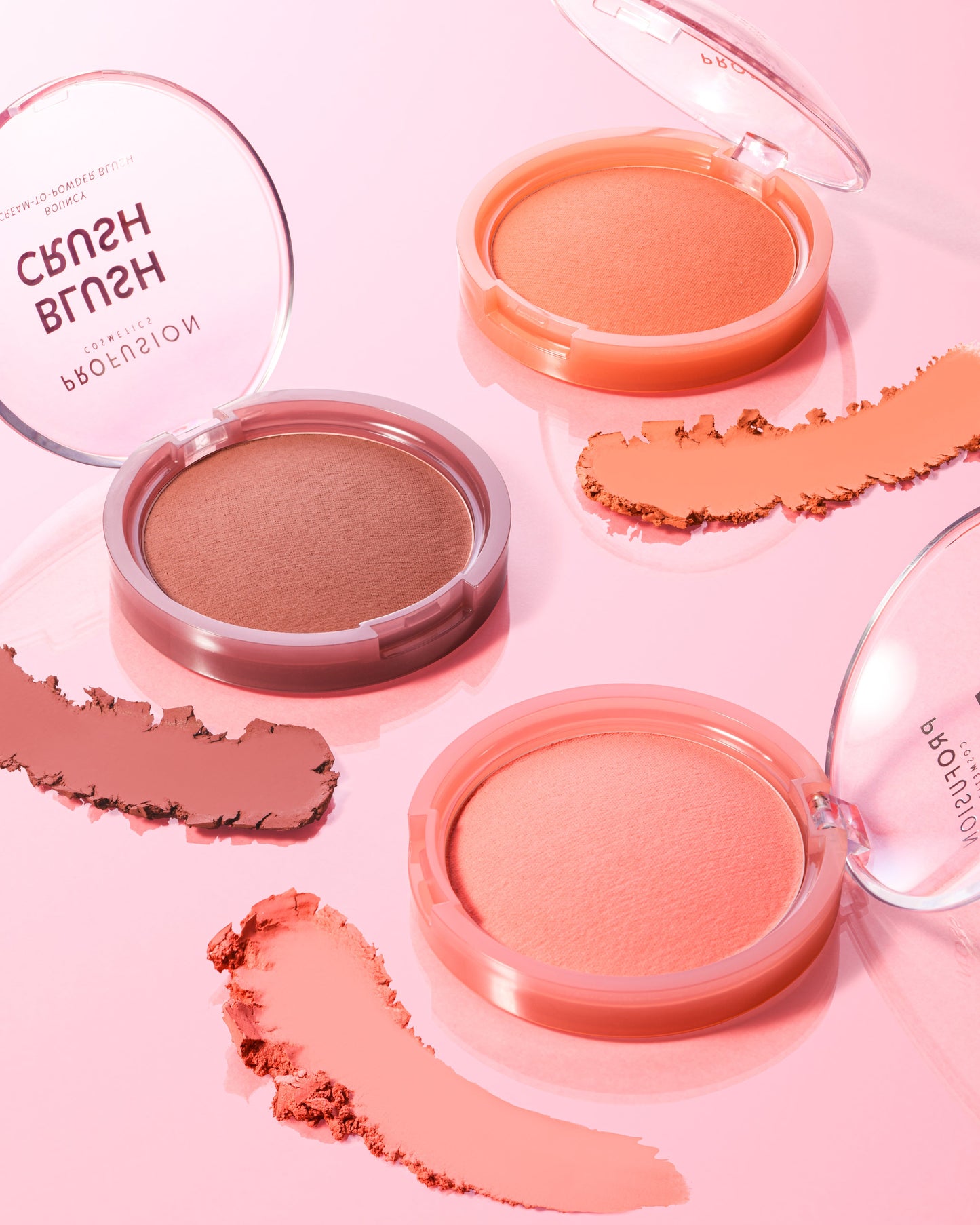 Blush Crush Bouncy Blush – Vegan Cream-to-Powder Blush with Jojoba Oil & Vitamin E