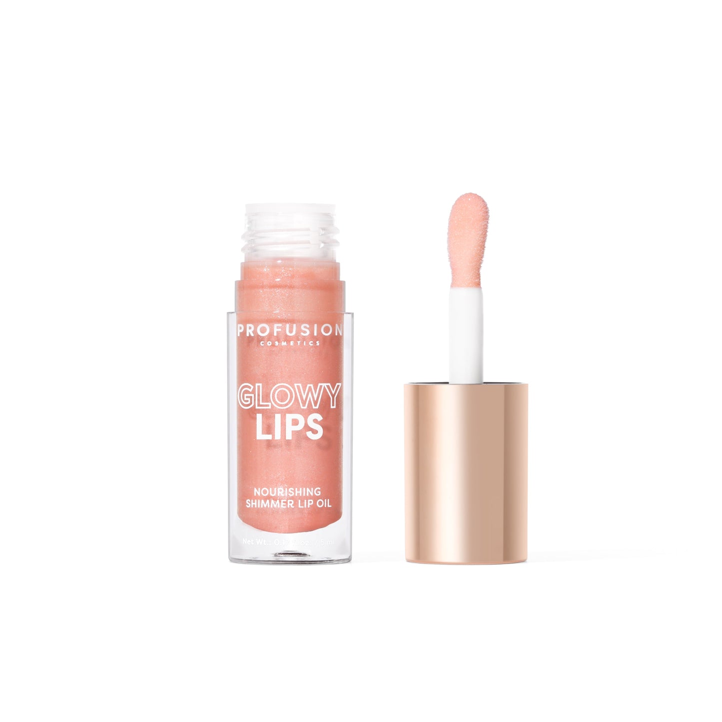 Glowy Lips Shimmer Lip Oil | Feuchtigkeitsspendender High-Shine Lipgloss | Profusion