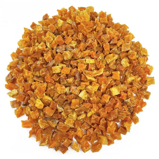Bolsa de pastoreo de hojuelas de calabaza 200g | Golosina 100% natural para animales pequeños