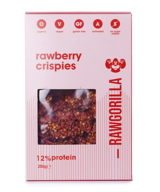 Rawberry Crispies - 250 g - Raw Gorilla