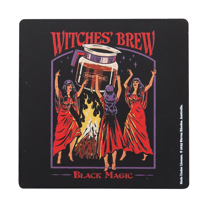 Witches' Brew Coaster by Steven Rhodes