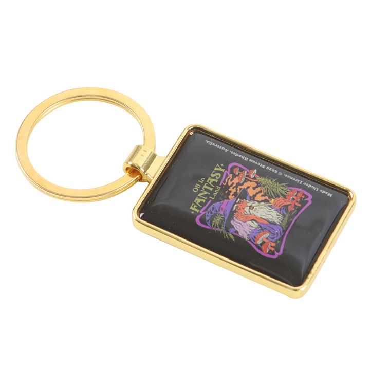 Fantasy Land Keyring by Steven Rhodes