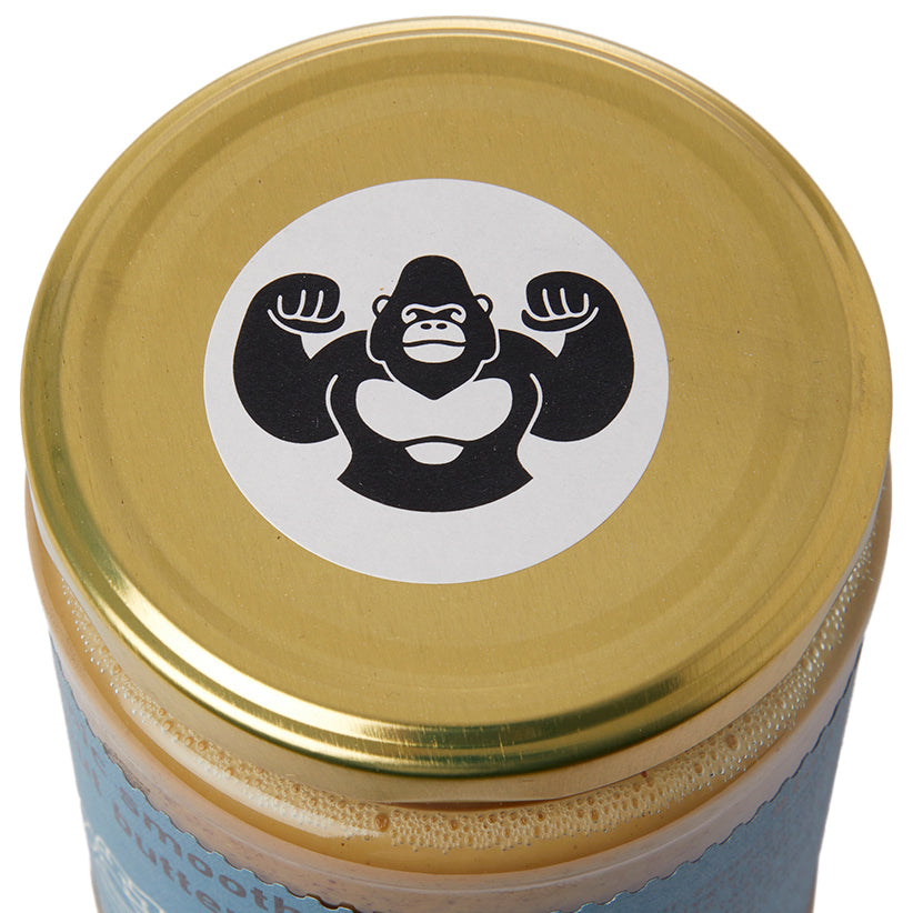 Bio-Erdnussbutter, cremig - RAWGORILLA