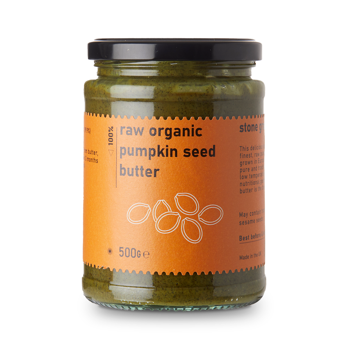 Raw Organic Pumpkin Seed Butter