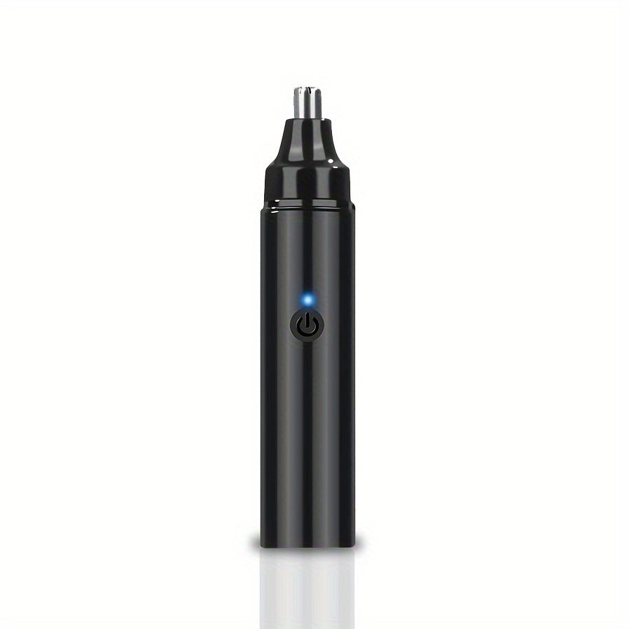 Rechargeable Nose & Ear Hair Trimmer - USB Electric Painless Facial, Eyebrow & Nose Hair Remover