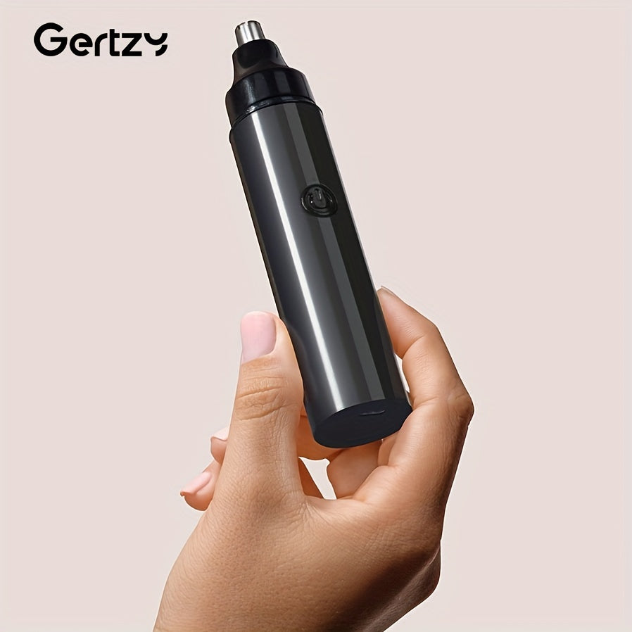 Rechargeable Nose & Ear Hair Trimmer - USB Electric Painless Facial, Eyebrow & Nose Hair Remover