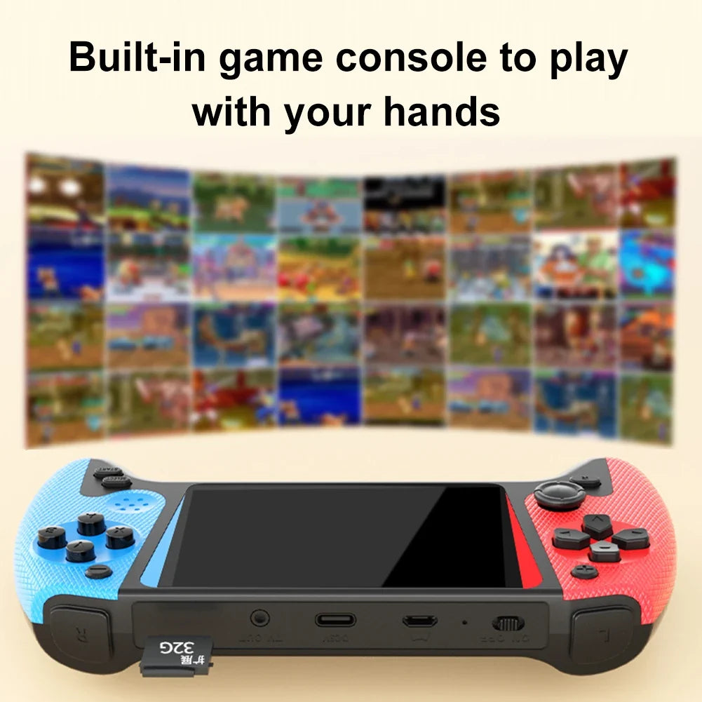 Retro Handheld Game Console 3.5inch LCD Screen Built-in 500 Games Gaming Portable System