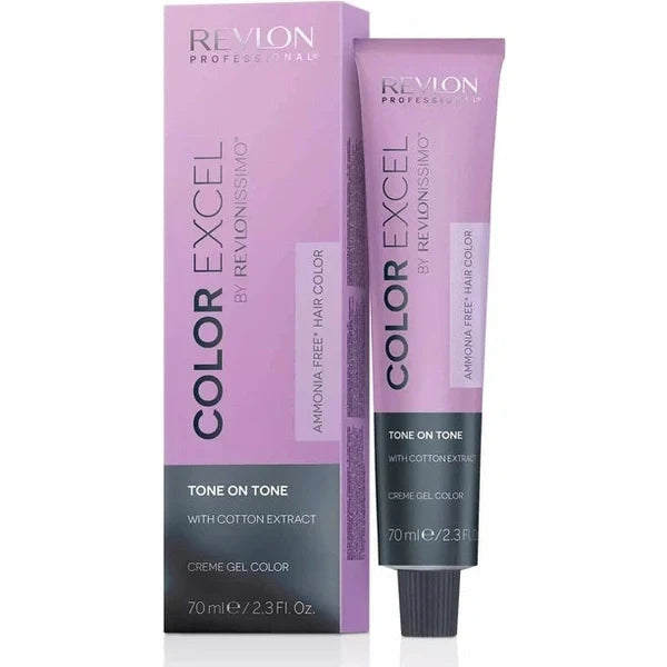 Revlon Color Excel Tone On Tone Creme Gel Color 70ml - 5.40 Intense Light Copper Brown