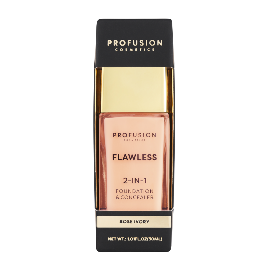 Flawless 2-in-1 Foundation & Concealer by Profusion Cosmetics