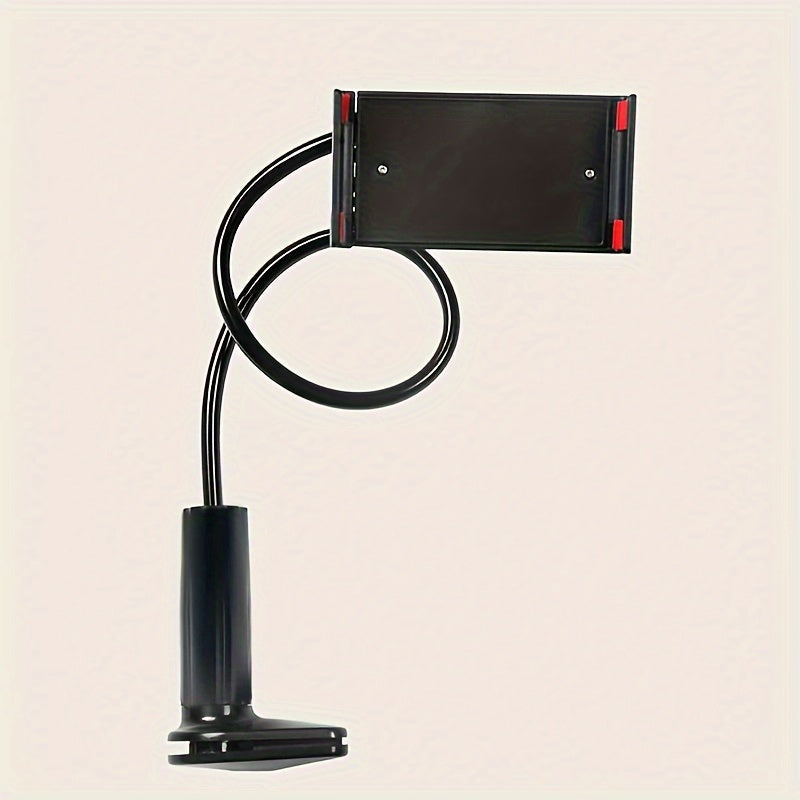 Rotating Lazy Stand for Phone & Tablet - Adjustable Spiral Base Bedside Holder Mount for Mobile Devices