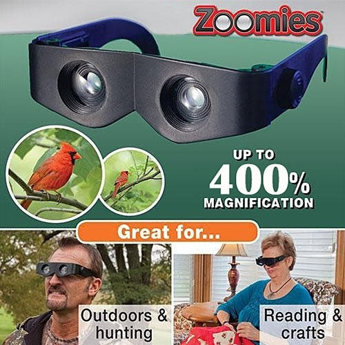 Zoomies 400% Vergrößerung Stirnband-Lupenbrille Teleskop, 4X