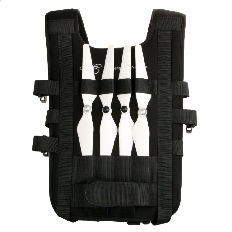 Schulter-Rucksack-Tragetasche, Mehrzwecktasche, Nackentragegurt für DJI Phantom 3 / 2 / 1 / Vision+, Trageoptionen für Quadcopter, Fernsteuerung, Akku, Propeller