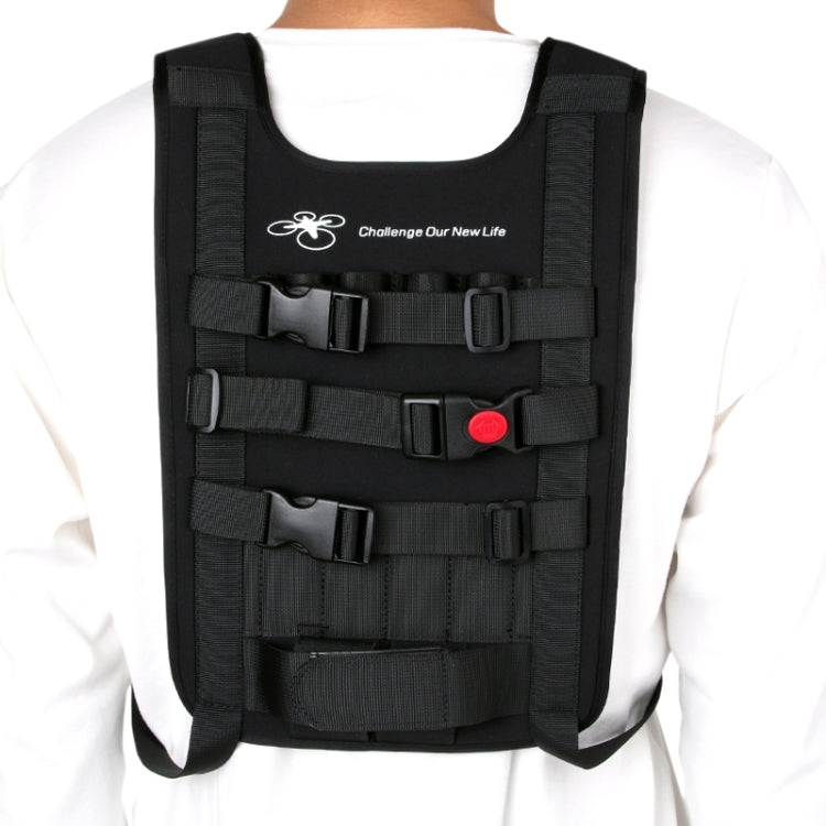 Schulter-Rucksack-Tragetasche, Mehrzwecktasche, Nackentragegurt für DJI Phantom 3 / 2 / 1 / Vision+, Trageoptionen für Quadcopter, Fernsteuerung, Akku, Propeller