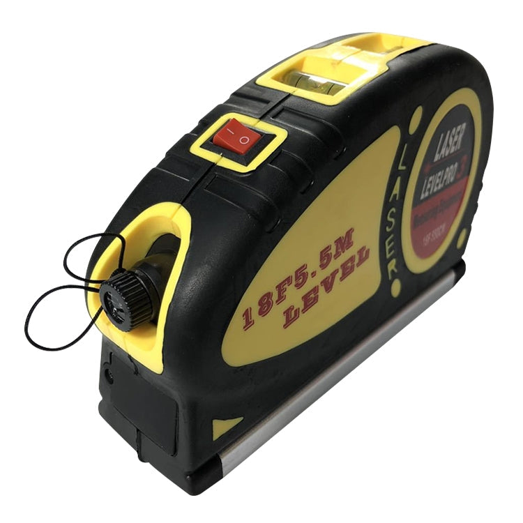 Laser-Wasserwaage mit Maßband Pro (550cm), LV-05