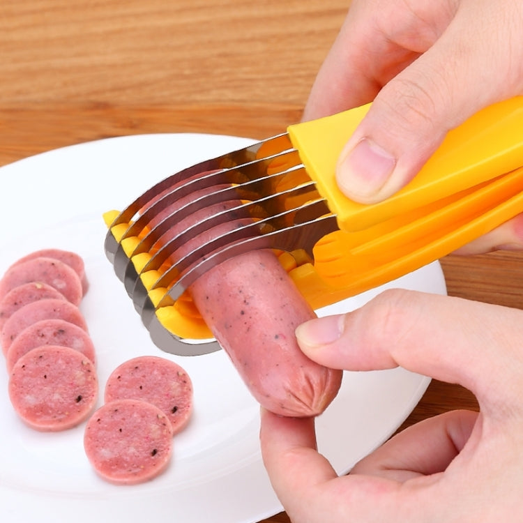 Küchenwerkzeug Bananenschneider für Obstsalat, Bananenschneider