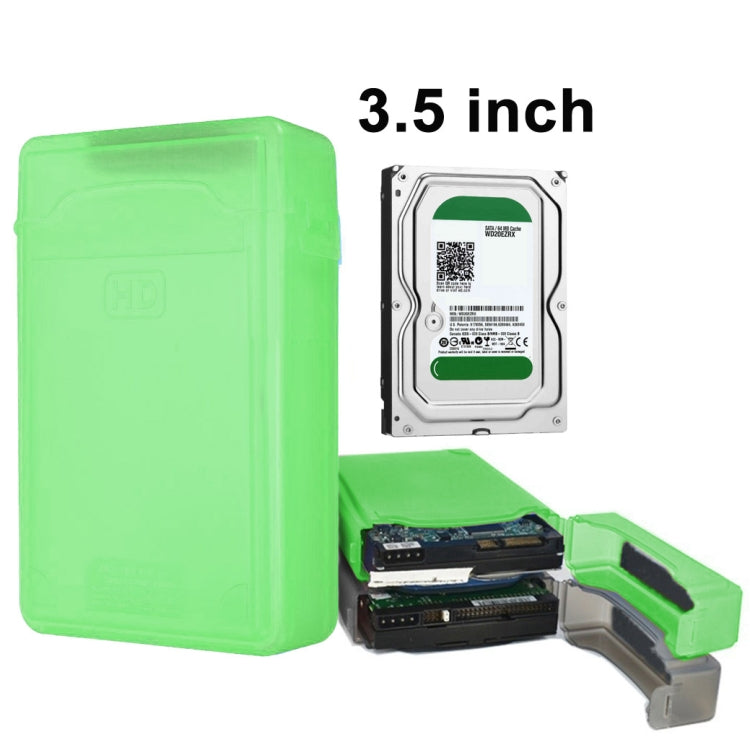 3,5-Zoll-Festplatte HDD SATA IDE Kunststoff-Aufbewahrungsbox Gehäuse