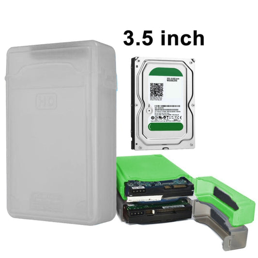 3,5-Zoll-Festplatte HDD SATA IDE Kunststoff-Aufbewahrungsbox Gehäuse