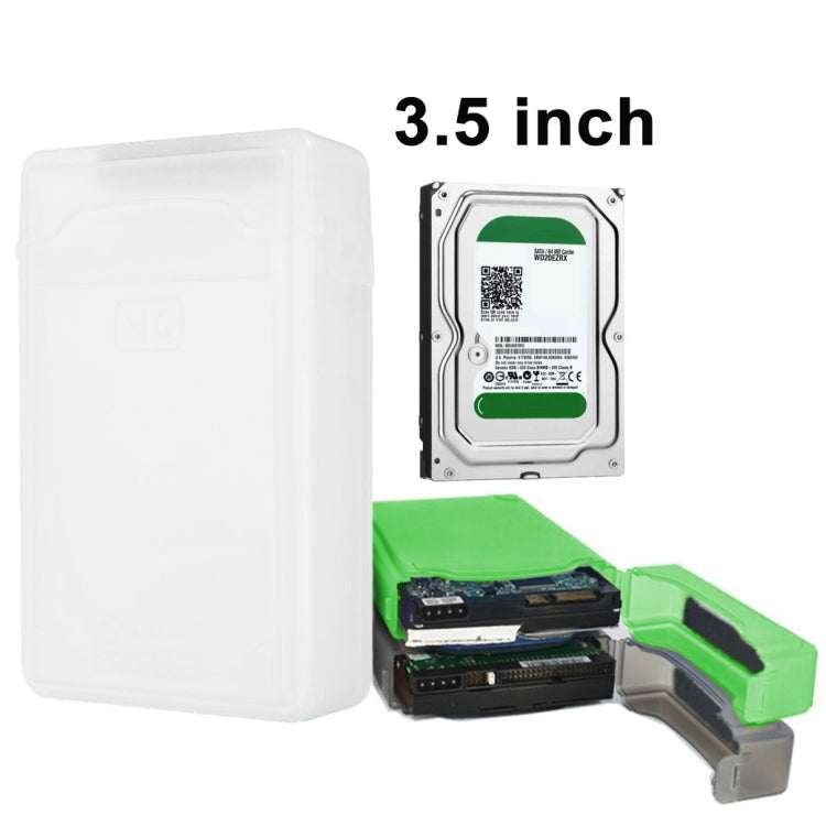 3,5-Zoll-Festplatte HDD SATA IDE Kunststoff-Aufbewahrungsbox Gehäuse