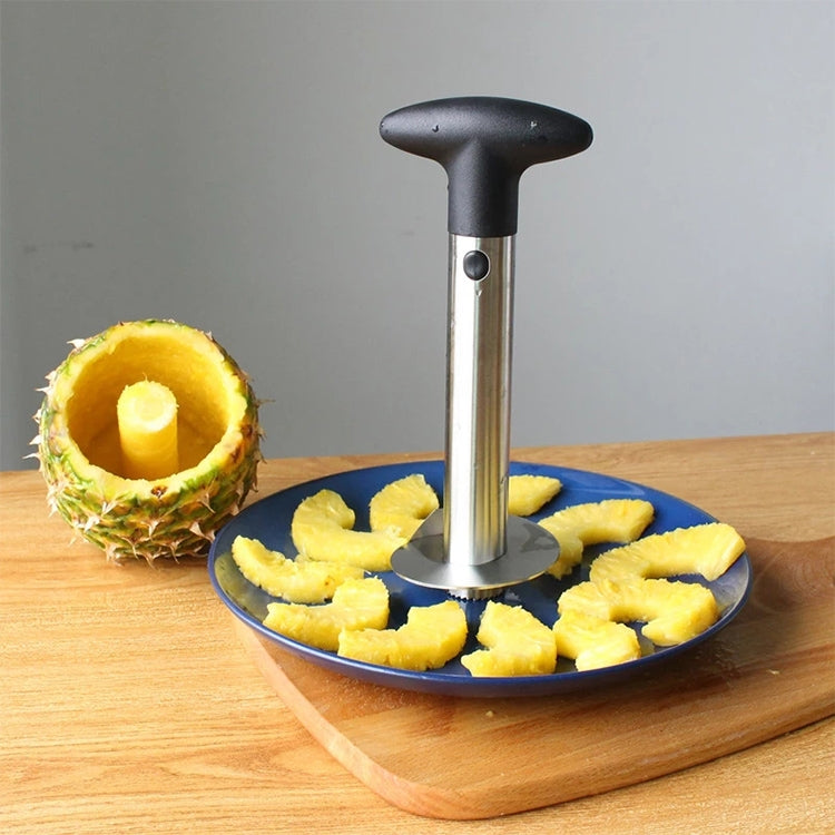 Cortador y rebanador de piña, Cortador y rebanador de piña (Plateado)