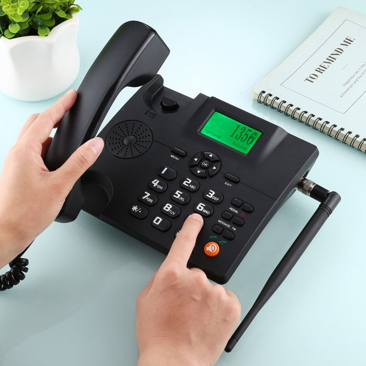 ZT600S Fixed Wireless GSM Desktop Phone | Dual SIM | 2.4" Screen | Quad Band
