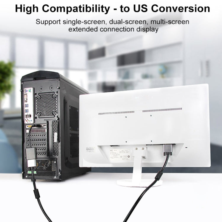 Adaptador DisplayPort macho a DVI 24+5 hembra, longitud del cable: 12 cm, DP macho a DVI 24+5 hembra