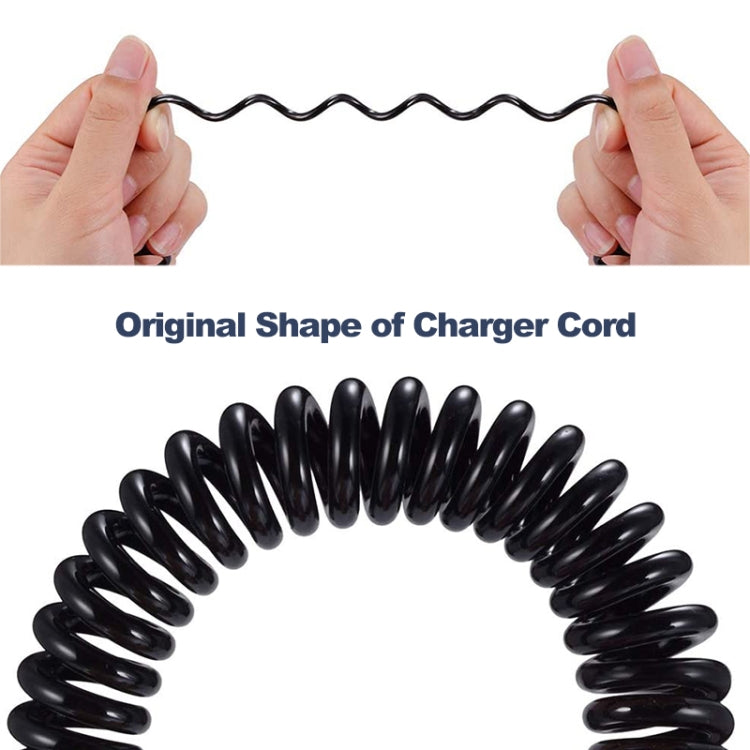 Mini USB to USB 2.0 Coiled Spring Cable – Extends up to 80cm