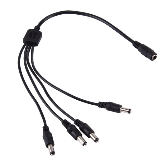 DC Power Splitter Cable 1 Female to 4 Male 5.5x2.1mm 40cm
