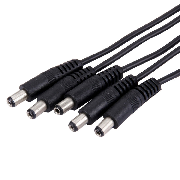 DC Power Splitter Cable – 1 Female to 5 Male 5.5 x 2.1mm