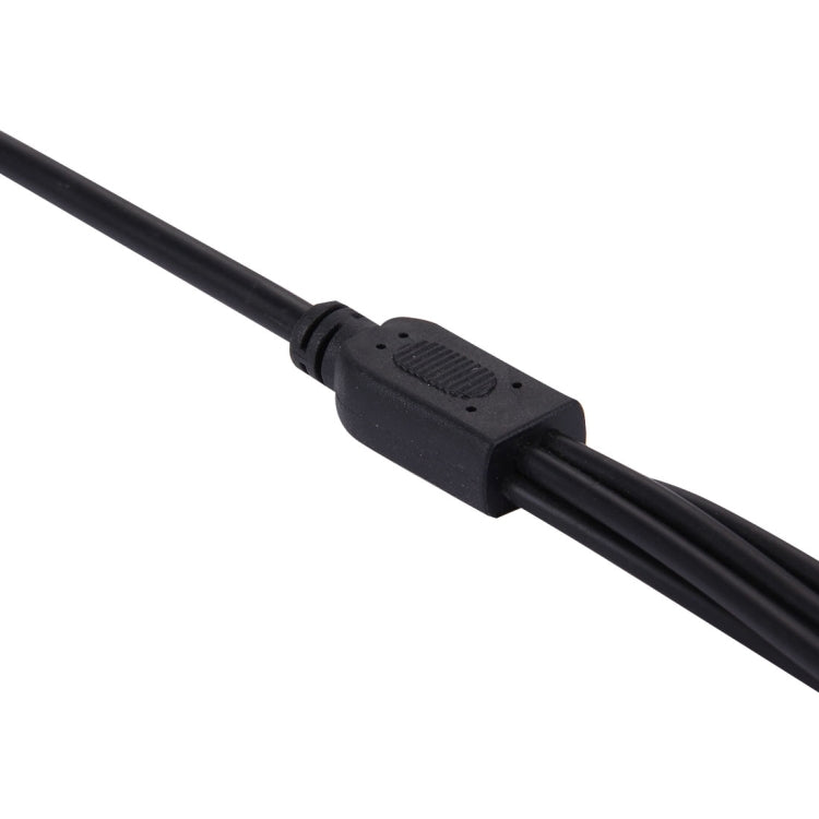 DC Power Splitter Cable – 1 Female to 5 Male 5.5 x 2.1mm
