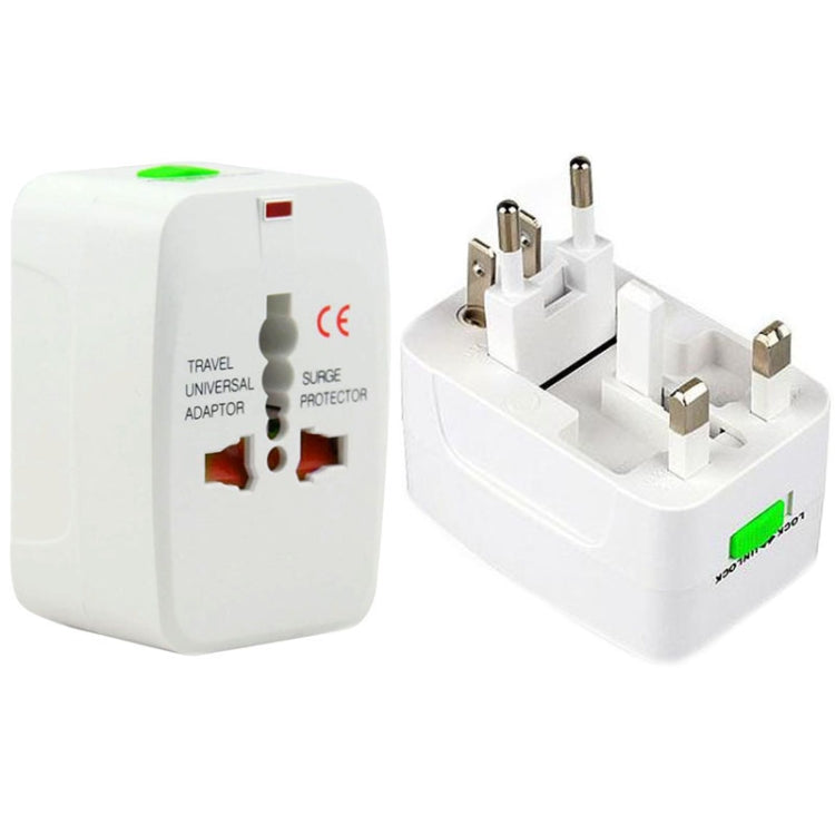 Universal Travel Plug Adapter with Dual USB & Surge Protection – EU US UK AU