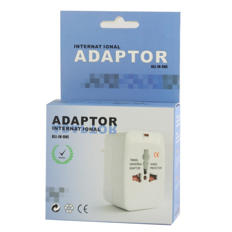 Universal Travel Plug Adapter with Dual USB & Surge Protection – EU US UK AU